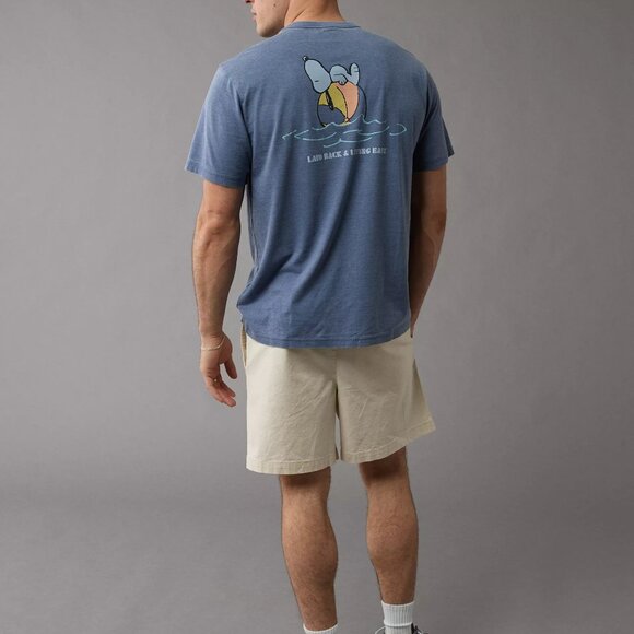 Snoopy Graphic T-Shirt (“Laid Back & Living Easy”) - Picture 4 of 6